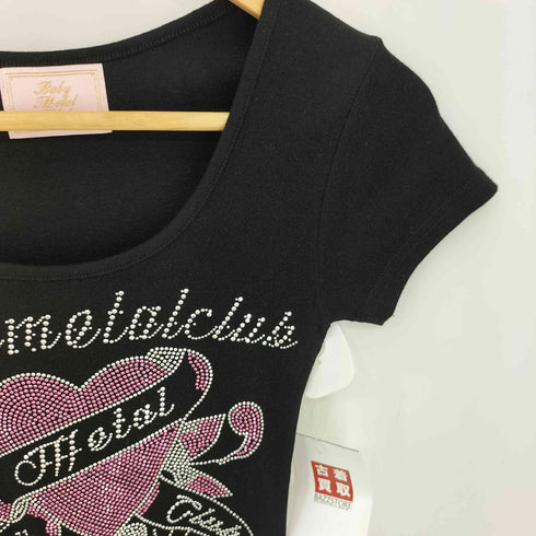 Baby metal club  twinkle skull t スカルTシャツ Y2K レディース